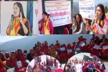 तामाकोशी गाउँपालिकामा ११२ औं अन्तर्राष्ट्रिय महिला श्रमिक दिवस