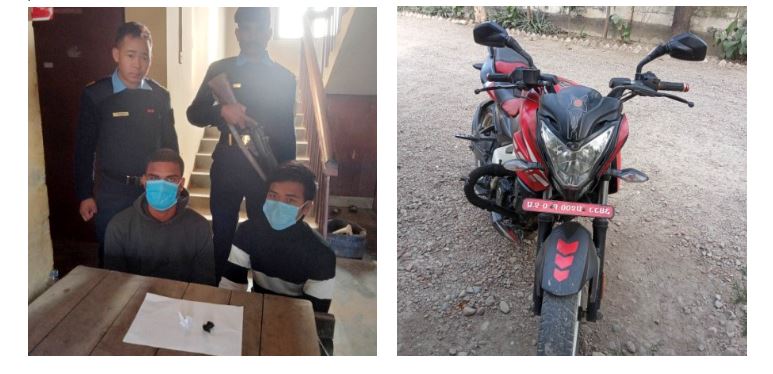 प्रतिवन्धित लागुऔषध ब्राउनसुगर सहित दुई युवक सिरहा प्रहरीको नियन्त्रणमा