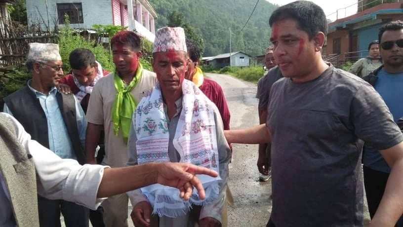 तामाकोशी गाउँपालिका वडा नम्बर ३ जफेको नेपाली कांग्रेस वडा समिति सभापतिमा कुवेर भण्डारी