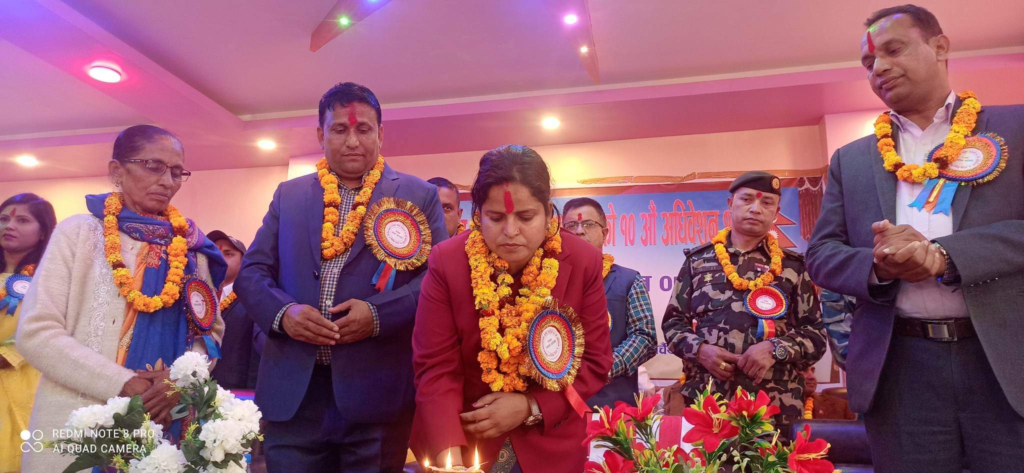 नगरको विकासमा कुनै कमी हुन्न दिन्न, बाधा अवरोध आए खम्बा जस्तै अडिग रहन्छु ः नगरप्रमुख यादब