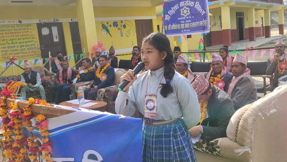 श्री सिद्धेश्वर माध्यमिक विद्यालयको ३५ औं बार्षिक उत्सव तथा अभिभावक दिवस र भवन हस्तान्तरण कार्यक्रम सम्पन्न, विद्यालय उत्कृष्ट बन्नेमा अभिभावक ढुक्क ।