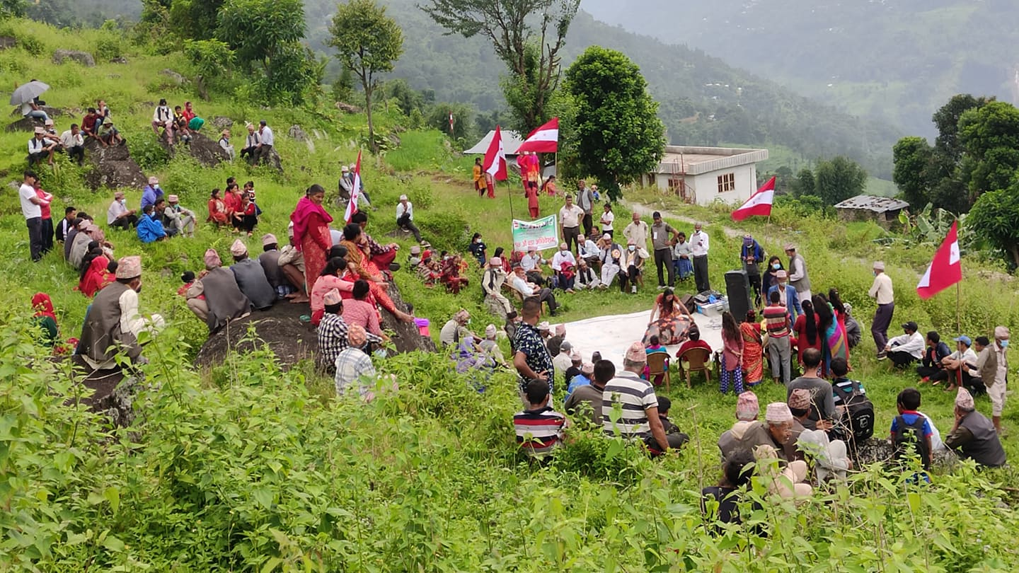 नेपाली कांग्रेस तामाकोशी गाउँपालिका वडा इकाई समिति जफे ३ दोलखाको १४ औं वडा अधिवेसनको उद्धघाटन सत्र सम्पन्न